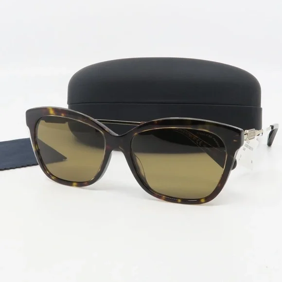 Coach HC8305 512083 Havana UV Polarized Sunglasses in Dark Tortoise with Case - Picture 2 of 14